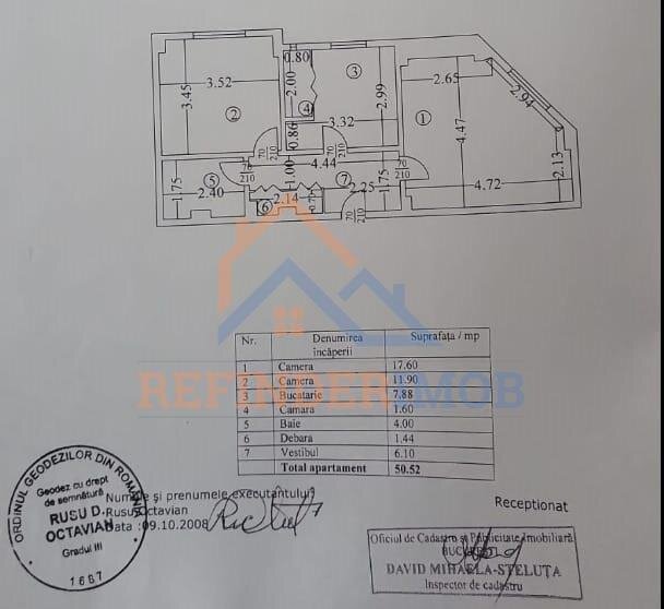 13 Septembrie, Prosper Mall, vanzare apartament 2 camere.